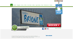 Desktop Screenshot of campingbrione.com